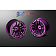 Valino N820S Alum. Wheel 26mm / Purple Anodized / 7mm (2)