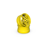 Rc Arlos Competition HGK Rims (2pcs) / Color: Yellow / Offset: 6mm