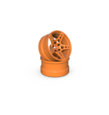 Rc Arlos Competition HGK Rims (2pcs) / Color: Orange / Offset: 6mm