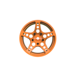 Rc Arlos Competition HGK Rims (2pcs) / Color: Orange / Offset: 6mm