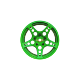 Rc Arlos Competition HGK Rims (2pcs) / Color: Green / Offset: 8mm