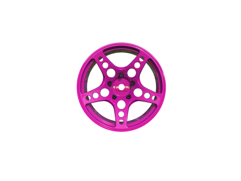 Rc Arlos Competition HGK Rims (2pcs) / Color: Purple / Offset: 8mm