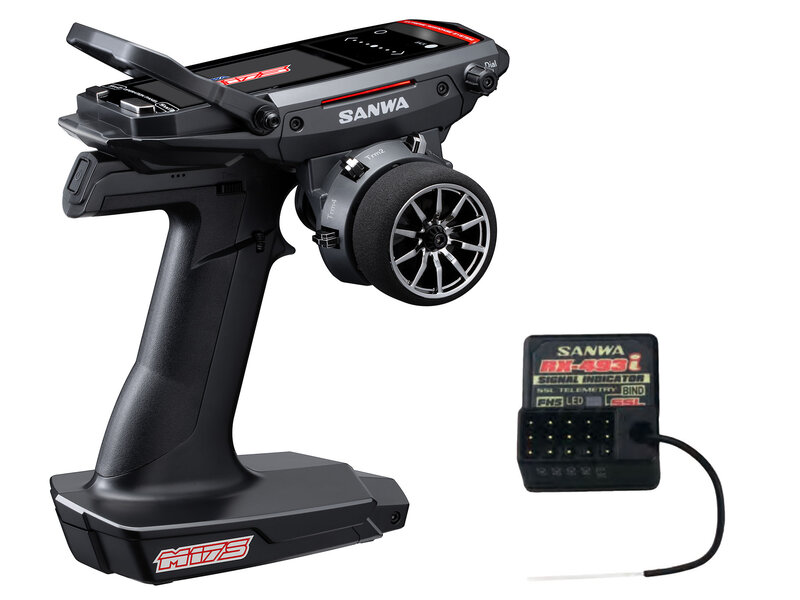 Sanwa M17S + RX-493i + Pre-installed Battery Radio Set