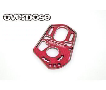Overdose High Mount Motor Plate - Red Overdose High Mount Motor Plate - Red