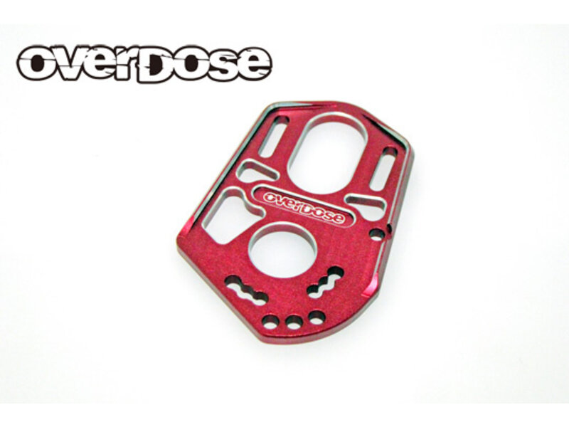 Overdose High Mount Motor Plate for OD3878 / Color: Red
