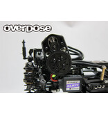 Overdose High Mount Motor Plate for OD3878 / Color: Red