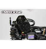 Overdose High Mount Motor Plate for OD3878 / Color: Red