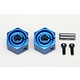 Clamp Type Wheel Hub 8.0mm - Blue (2pcs)