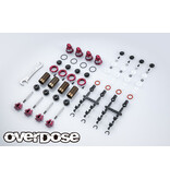 Overdose High Grade Shock Set Spec.4 / Color: Red (4pcs)