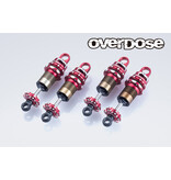Overdose High Grade Shock Set Spec.4 / Color: Red (4pcs)