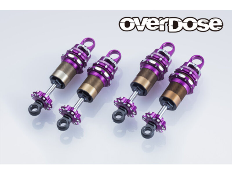 Overdose High Grade Shock Set Spec.4 / Color: Purple (4pcs)
