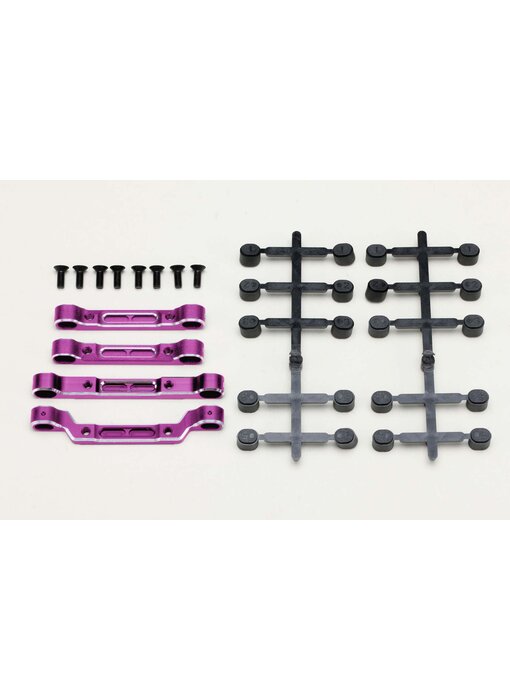 Yokomo Aluminum Adjustable Suspension Mount Set for RD2.0 / Purple