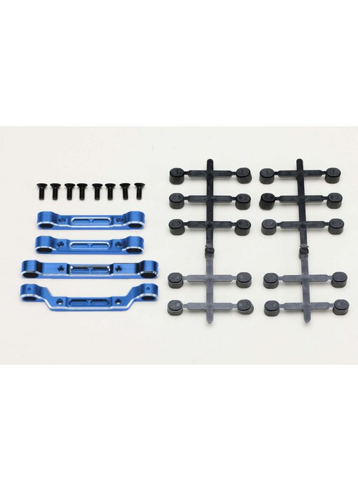 Yokomo Aluminum Adjustable Suspension Mount Set for RD2.0 / Blue
