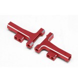 Yokomo Y2-008FTR - Aluminium Front Lower Short T-Arm for RD/SD Series / Red (1 set)
