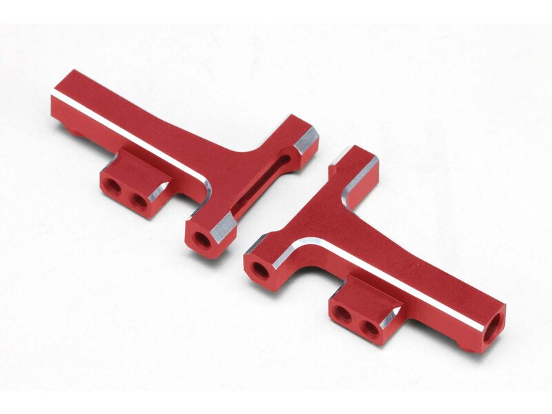 Yokomo Y2-008FTR - Aluminium Front Lower Short T-Arm for RD/SD Series / Red (1 set)