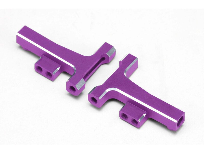 Yokomo Y2-008FTP - Aluminium Front Lower Short T-Arm for RD/SD Series / Purple (1 set)