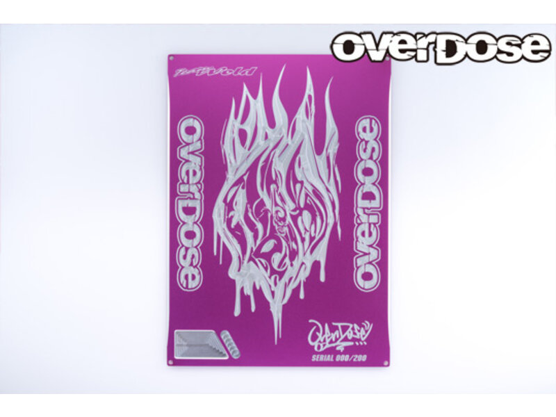 Overdose Setting Board Ver.2 / Color: Purple/Weld Flare