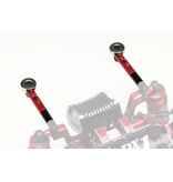 Yokomo ZS-016MGRR - Magnet Body Mount for Rear / Red