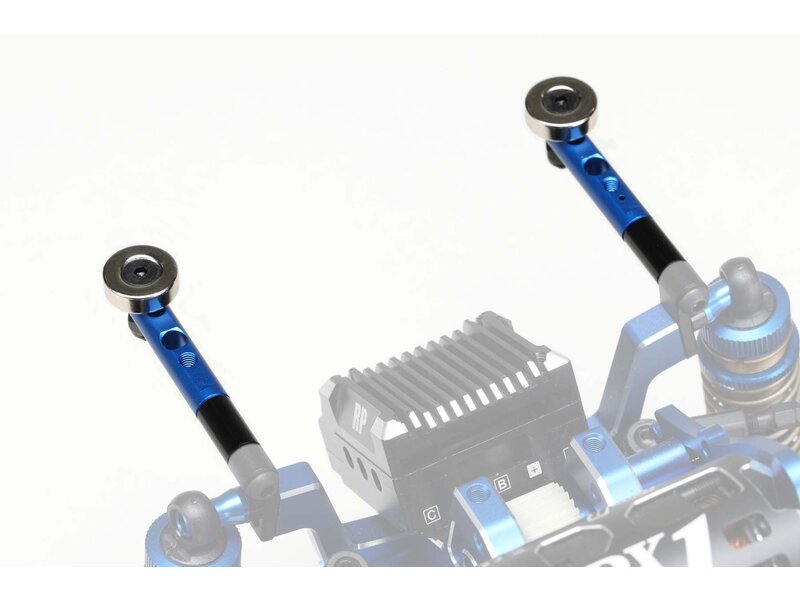 Yokomo ZS-016MGRBL - Magnet Body Mount for Rear / Blue