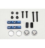 Yokomo ZS-016MGRBL - Magnet Body Mount for Rear / Blue