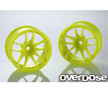 Overdose R-SPEC Work Emotion CR Kiwami / Fluor Yellow / 7mm (2)
