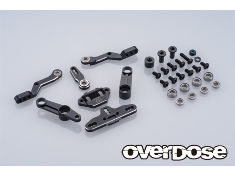 Overdose Triple Link Steering Wiper Set Type-2 for GALM / Color: Black