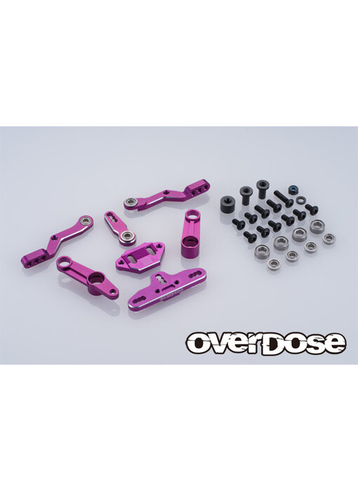 Overdose Triple Link Steering Wiper Set Type-2 for GALM / Purple
