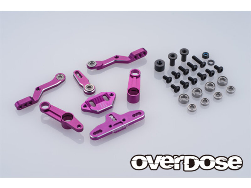 Overdose Triple Link Steering Wiper Set Type-2 for GALM / Color: Purple
