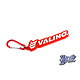 Rubber Keychain VALINO Letter Type