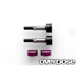 Overdose Axle Shaft Set for GALM Ver.2, OD2277B / Color: Purple