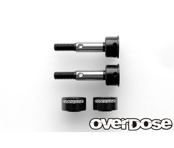 Overdose Axle Shaft Set for GALM Ver.2, OD2279B / Black