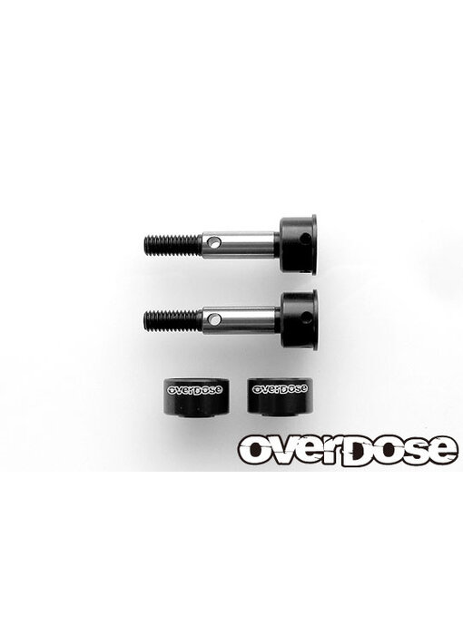 Overdose Axle Shaft Set for GALM Ver.2, OD2279B / Black