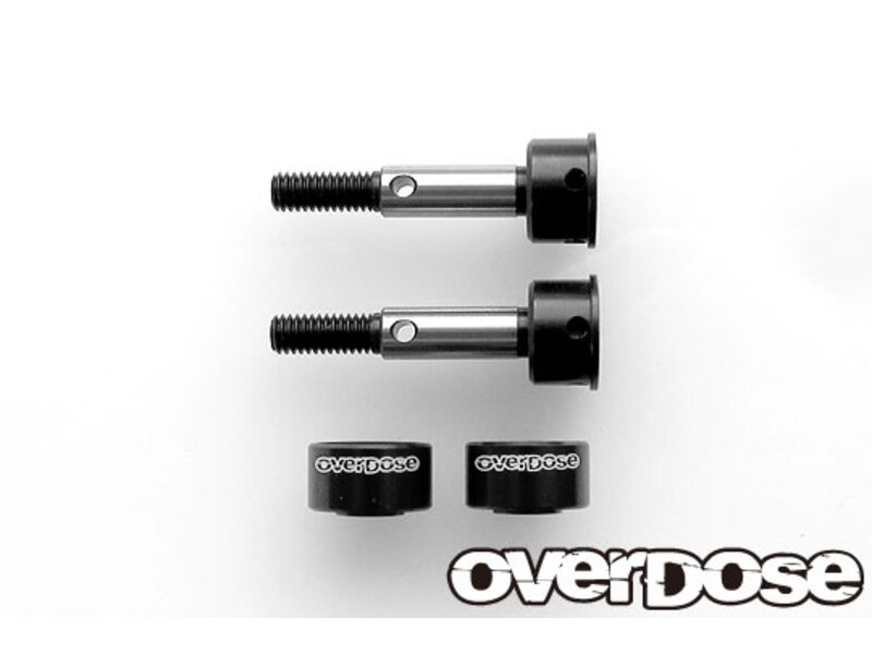 Overdose Axle Shaft Set for GALM Ver.2, OD2279B / Color: Black
