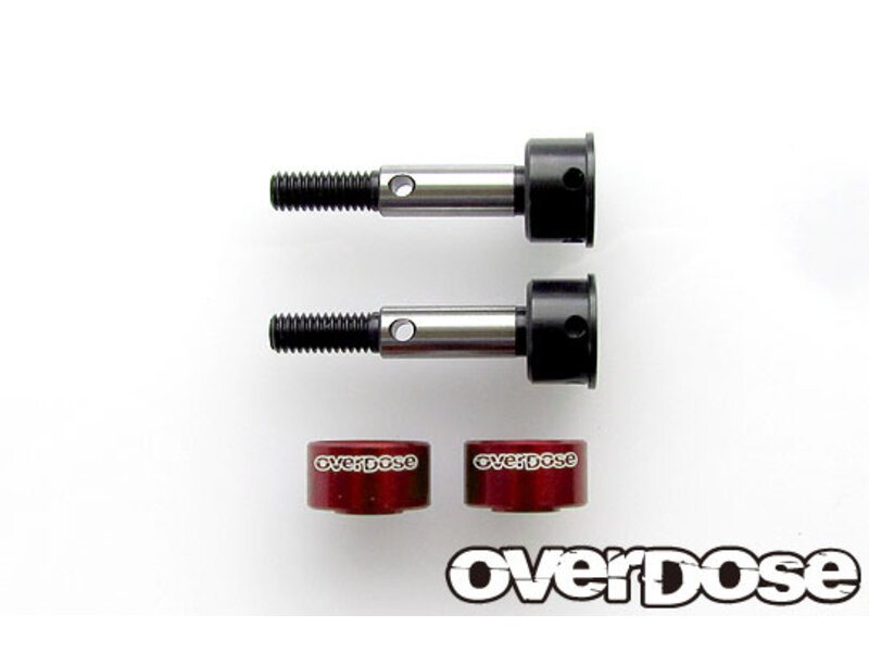 Overdose Axle Shaft Set for GALM Ver.2, OD2278B / Color: Red
