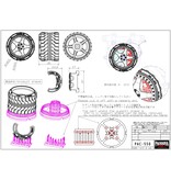 Pandora RC Transmitter Steering Wheel RWB-S1 for Sanwa M17/MT-5/MT-44