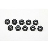 Yokomo ZC-N3L3 - Steel Nylon Lock Nut M3 × 3mm (10pcs)