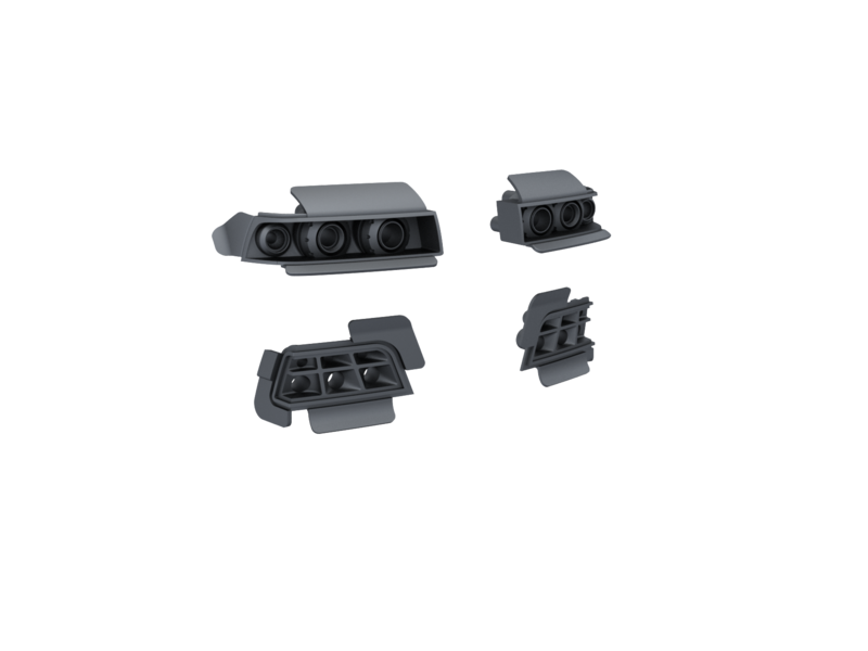Rc Arlos Lights Buckets for BMW M3 (E36) GR Works Version