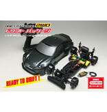 Yokomo DPR-GR86G - Drift Package 2WD Assembled Full Set / PANDEM Toyota GR86 - Gun Metal