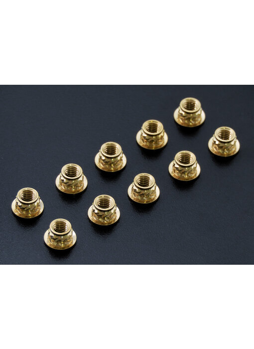 WRAP-UP Next Uni-sert M3 Brass Nuts (10pcs)
