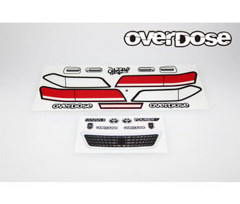 Overdose 3D Graphic Series Light & Emblem Set for Toyota Mark II JZX100 Weld Wide Body Kit (OD3917)