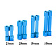Round Shape Aluminum Post 25mm / Light Blue (2pcs)
