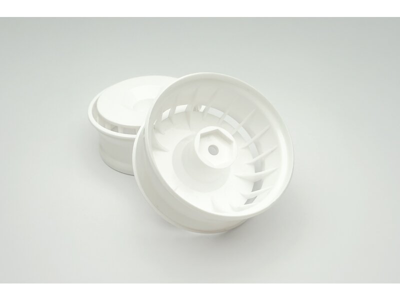 ReveD Drift Wheel GA18 (2pcs) / Color: White / Offset: +4mm