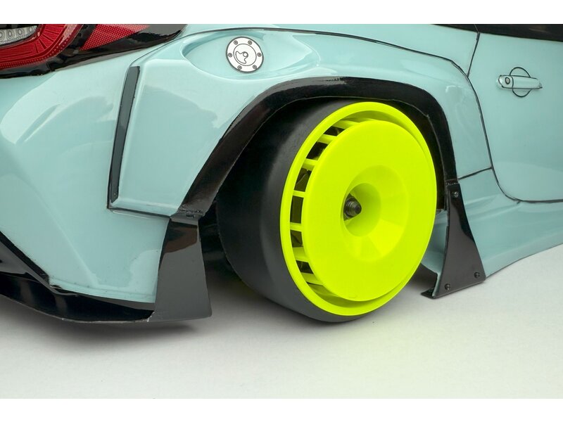 ReveD Drift Wheel GA18 (2pcs) / Color: Black / Offset: +4mm