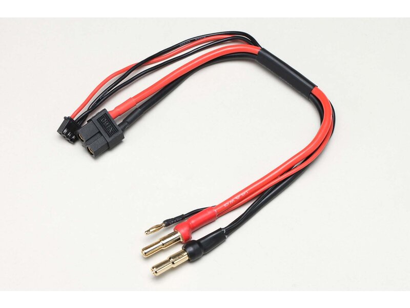 Yokomo RP-122-4 - Charger/Balance Cable XT60 for battery with 4mm/5mm Bullet
