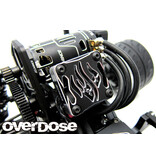 Overdose Aluminum OD Cooling Fan Cover Ver.2 30x30mm / Color: Red
