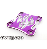 Overdose Aluminum OD Cooling Fan Cover Ver.2 30x30mm / Color: Red
