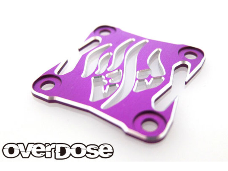 Overdose Aluminum OD Cooling Fan Cover Ver.2 30x30mm / Color: Red