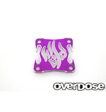 Overdose Aluminum OD Cooling Fan Cover Ver.2 30x30mm / Color: Purple Overdose Aluminum OD Cooling Fan Cover Ver.2 30x30mm / Color: Purple