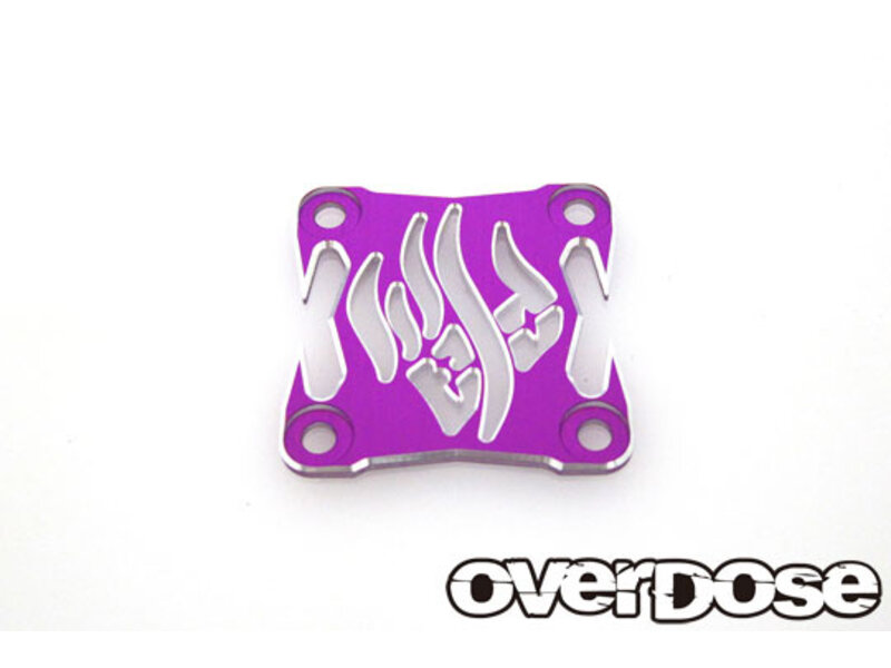 Overdose Aluminum OD Cooling Fan Cover Ver.2 30x30mm / Color: Purple