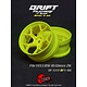 DF 5Y Spoke Wheel (2) / Flu Yellow Hi Gloss 2K / 8mm